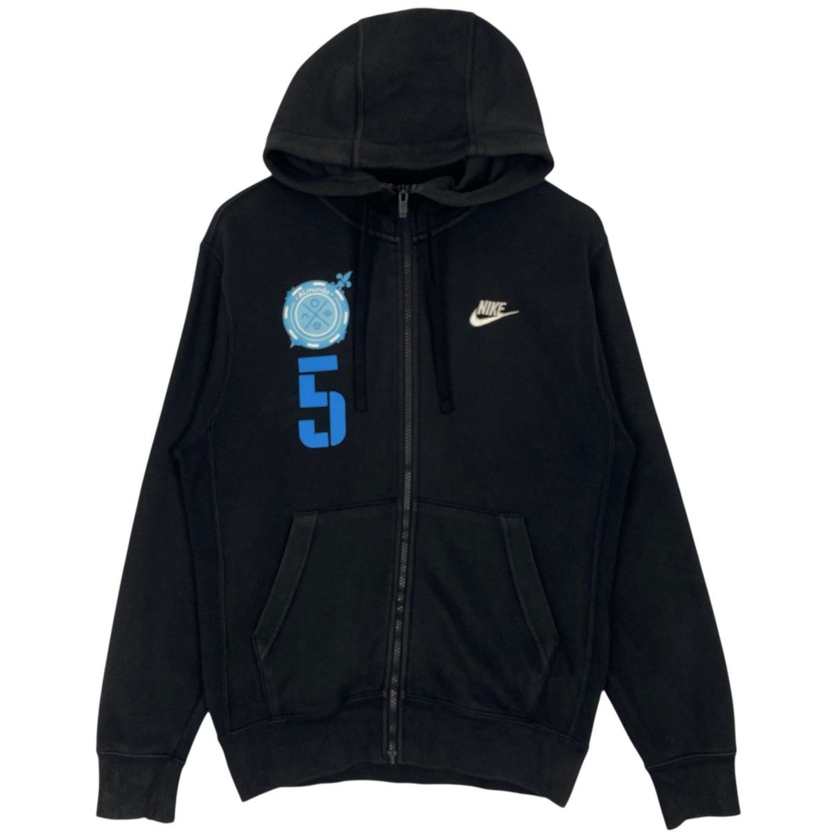 Vintage Vintage Nike Hoodie Sweater Small Logo Embroidery Black Size US M / EU 48-50 / 2 - 1 Thumbnail