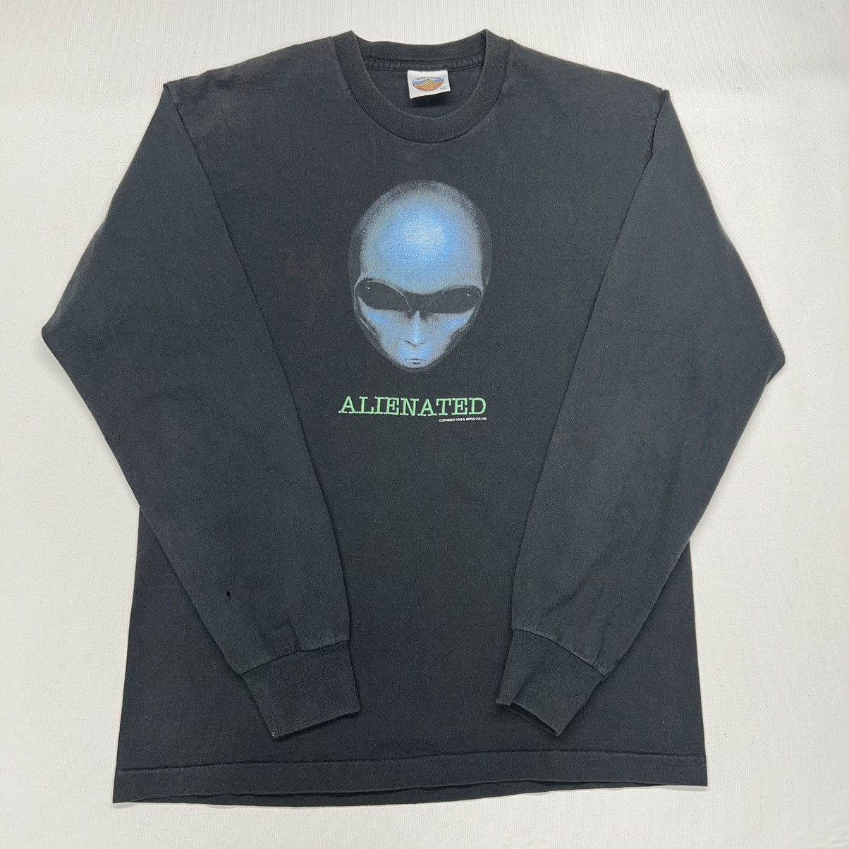 Vintage VTG Alienated Tee Shirt Long Sleeve Biffle Alien Workshop Size US L / EU 52-54 / 3 - 1 Thumbnail
