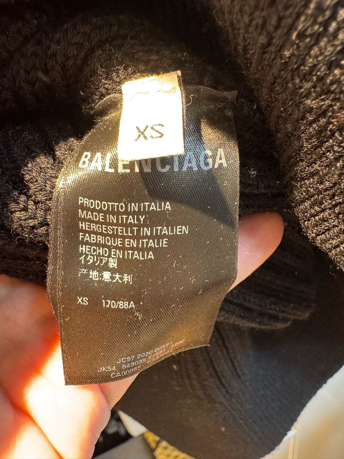 Balenciaga balenciaga knitted sweater in size xs Size US XS / EU 42 / 0 - 4 Thumbnail