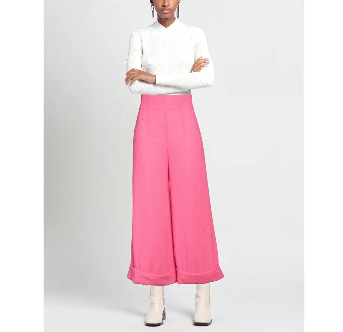 Other MAISON LAVINIATURRA pink wool trousers Size 28" / US 6 / IT 42 - 2 Thumbnail