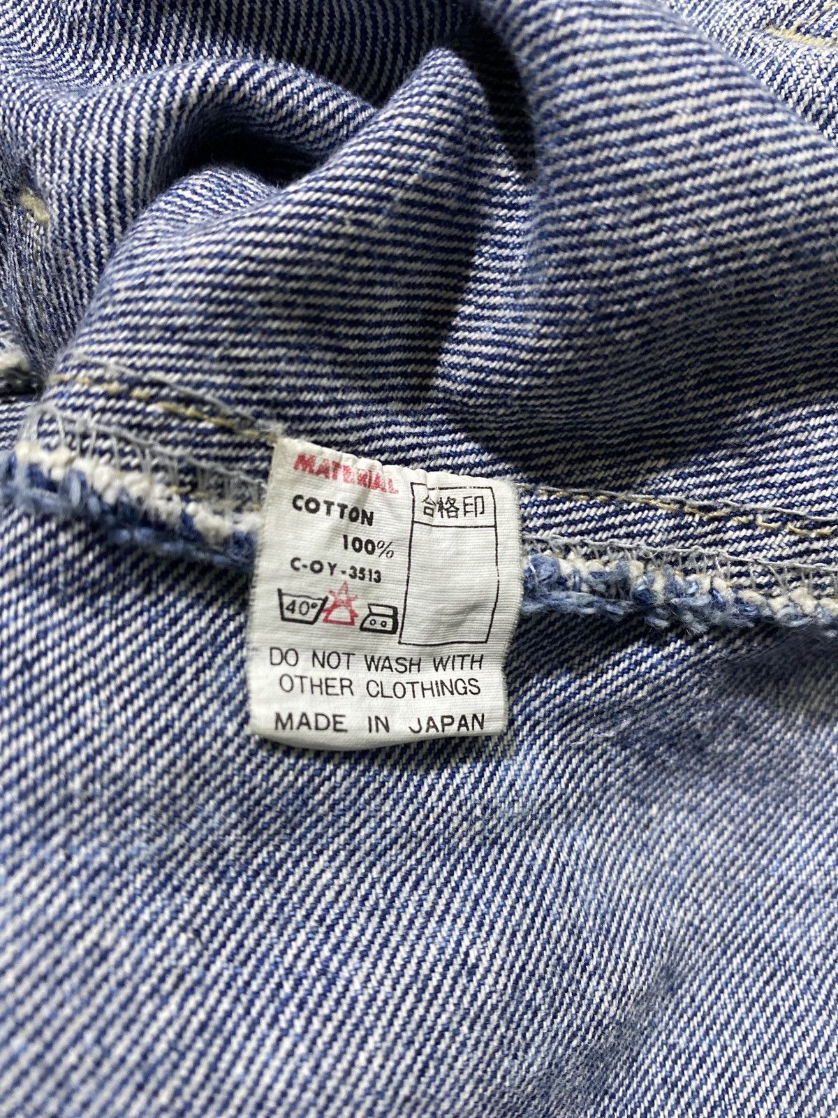 Big John VTG 90’s Big John Acid Wash Cropped Denim Jacket Size M / US 6-8 / IT 42-44 - 9 Thumbnail