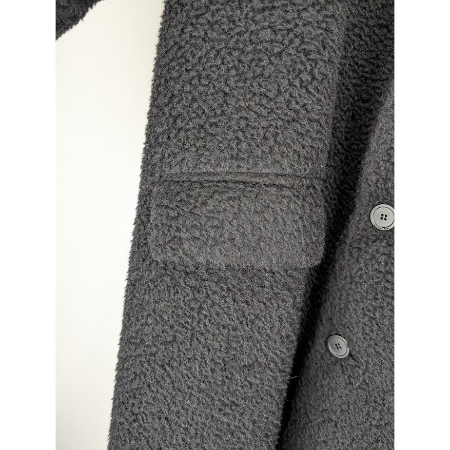 Balenciaga o1rshd1 Boxy Coat Fur in Black Size US S / EU 44-46 / 1 - 6 Thumbnail