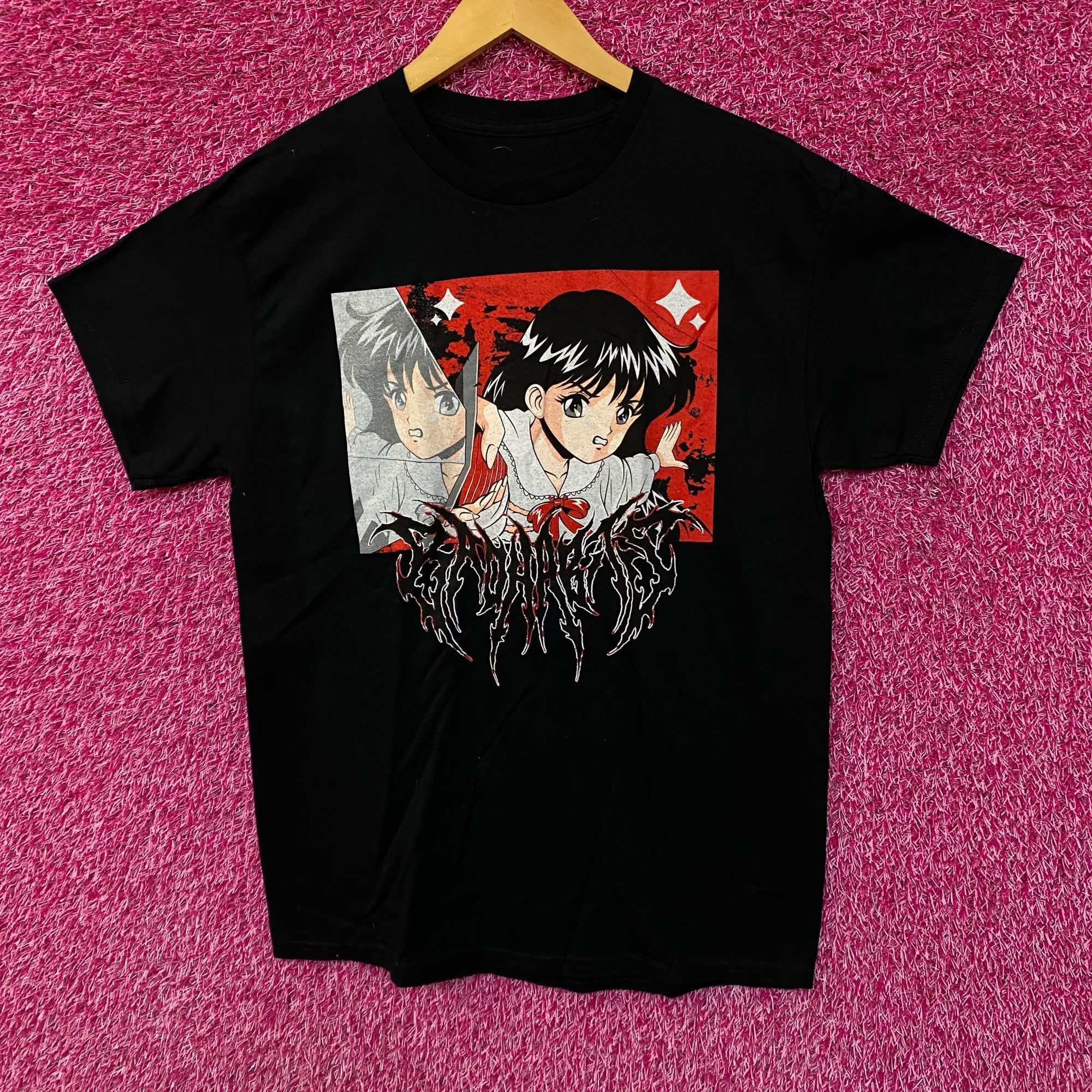 Anime Bad Habits Anime Sword Tshirt size medium Size US M / EU 48-50 / 2 - 1 Thumbnail
