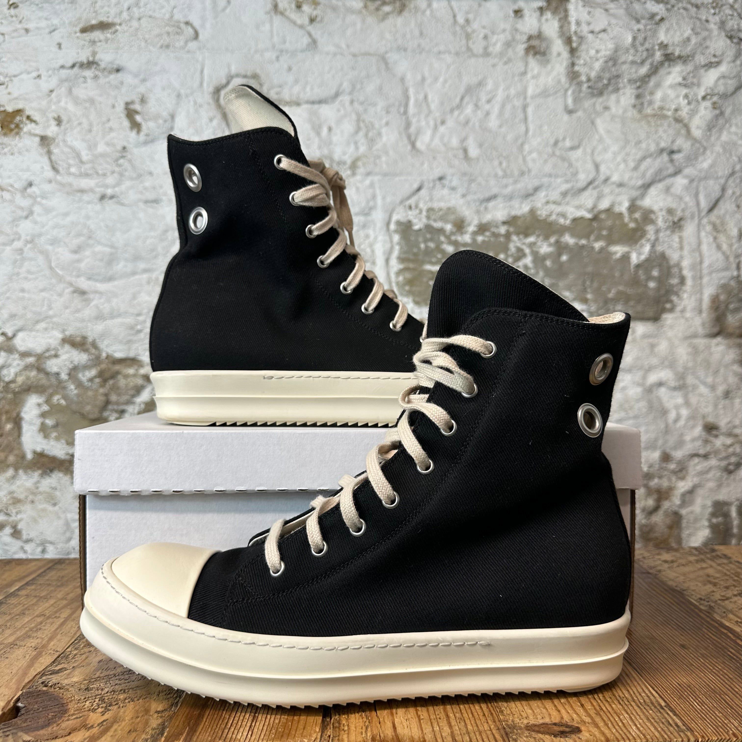 Rick Owens Rick owens geobasket milk black size 43.5 | Grailed