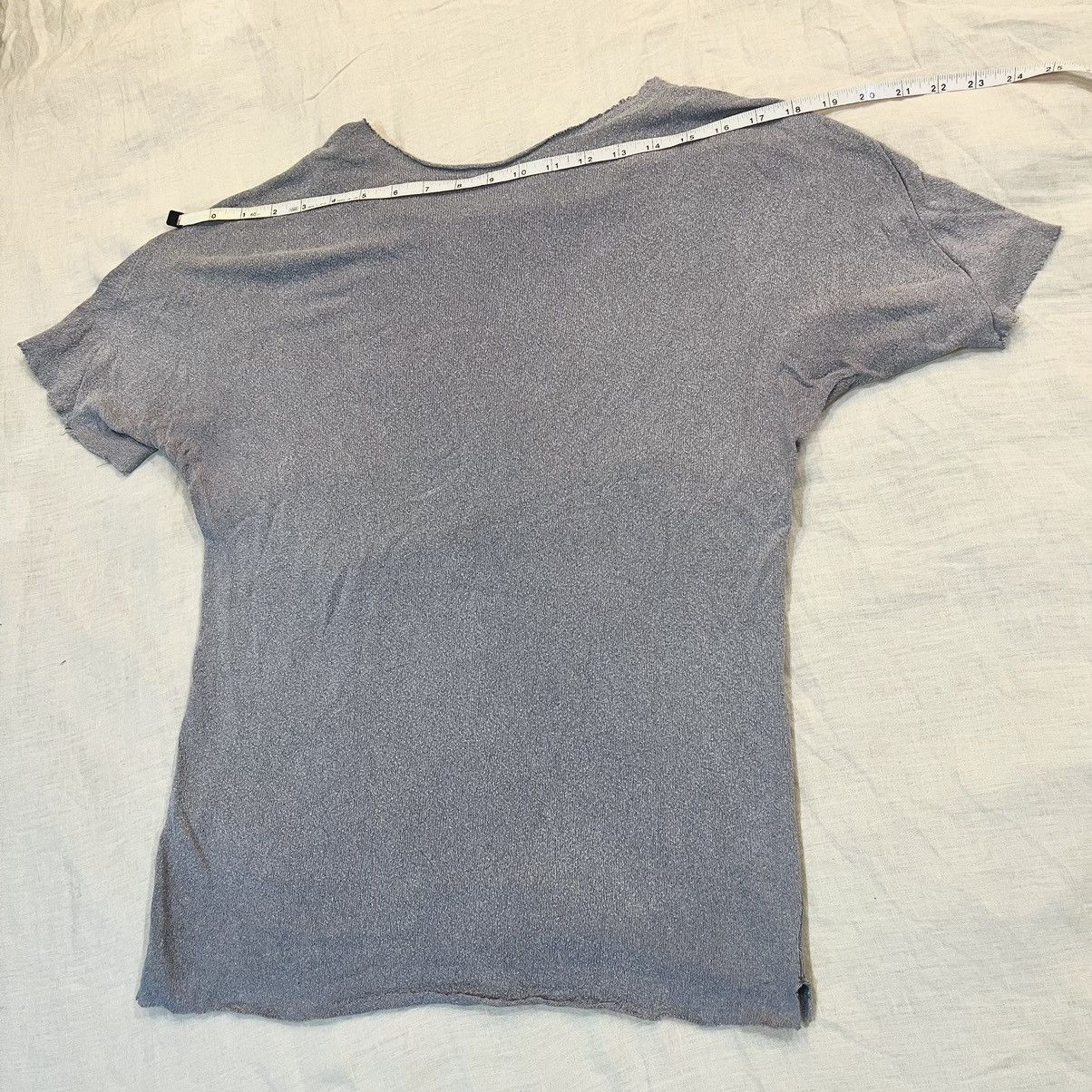 Ma+ MA+ RARE REVERSIBLE COTTON LINEN RAW CUT RAGLAN TSHIRT Size US S / EU 44-46 / 1 - 7 Thumbnail