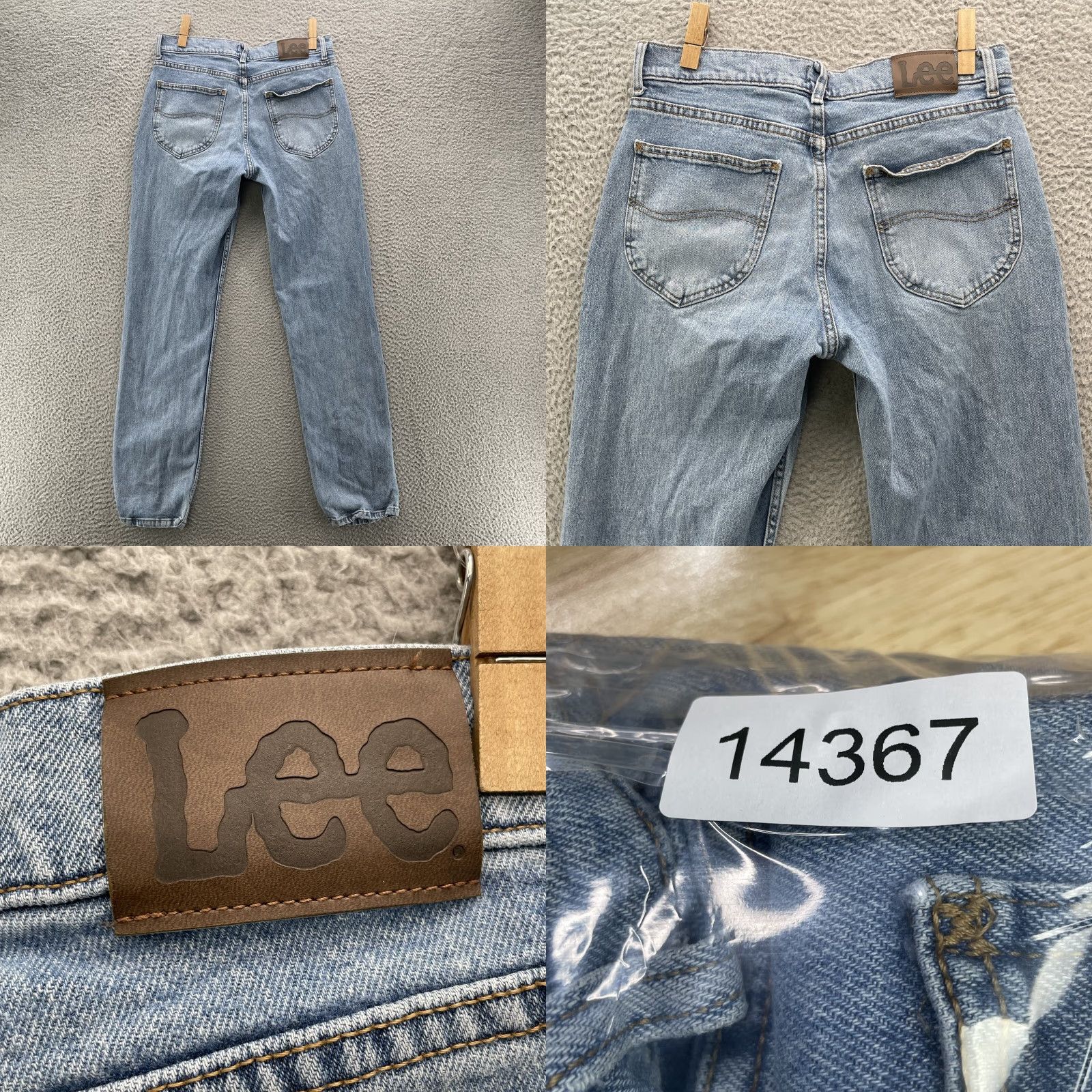 Lee VINTAGE Lee Jeans Men 32x32 Relaxed Straight Denim 90s Workwear Streetwear Y2k blue 32x32 5-Pocket Mens Jeans Size US 32 / EU 48 - 8 Thumbnail