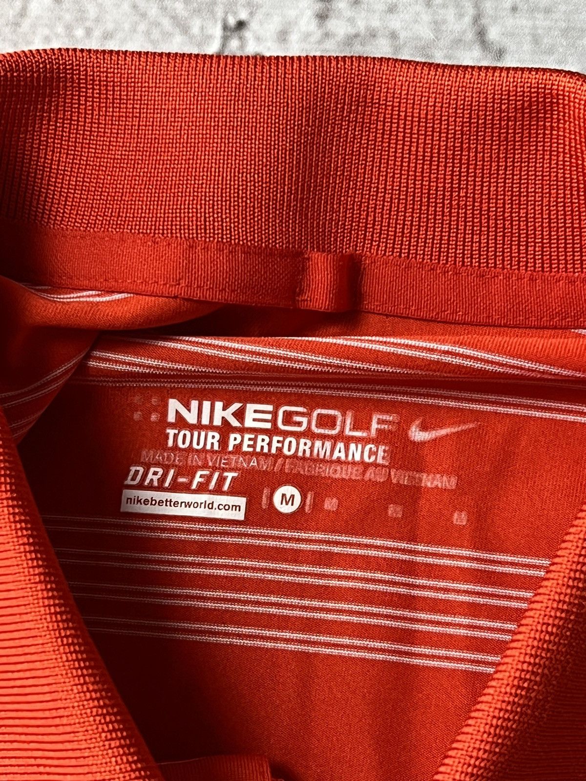 Nike Nike Golf Polo Shirt M short sleeve, Orange Size US M / EU 48-50 / 2 - 3 Thumbnail
