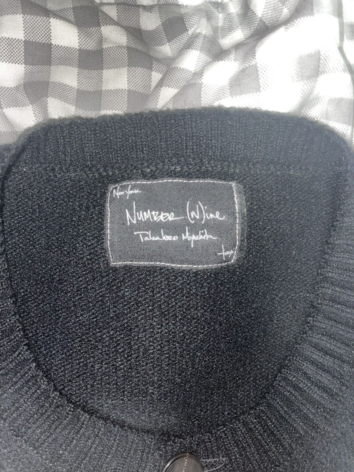 Number (N)ine Number nine aw06 scar cardigan Size US M / EU 48-50 / 2 - 2 Thumbnail