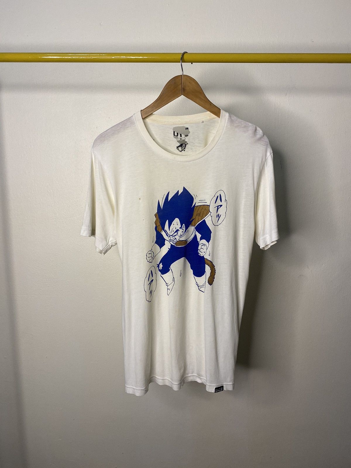 Japanese Brand × Uniqlo UT x Anime Dragon Ball MirrorPrint Vageta Character Distress Size US M / EU 48-50 / 2 - 1 Thumbnail