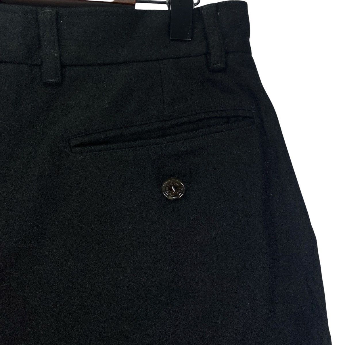 Dolce & Gabbana Vintage Dolce & Gabbana Wool Blend Zip-Hem Trousers Size US 32 / EU 48 - 6 Thumbnail