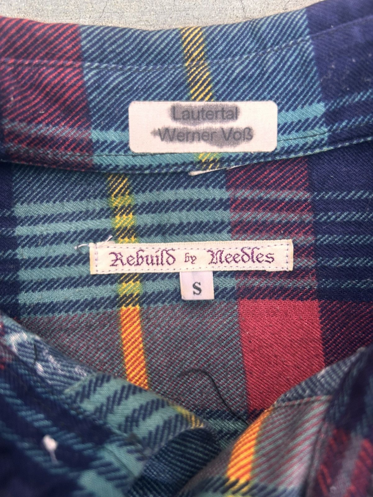 Needles Needles Rebuild 7-Cut Flannel Shirt Size US S / EU 44-46 / 1 - 3 Thumbnail