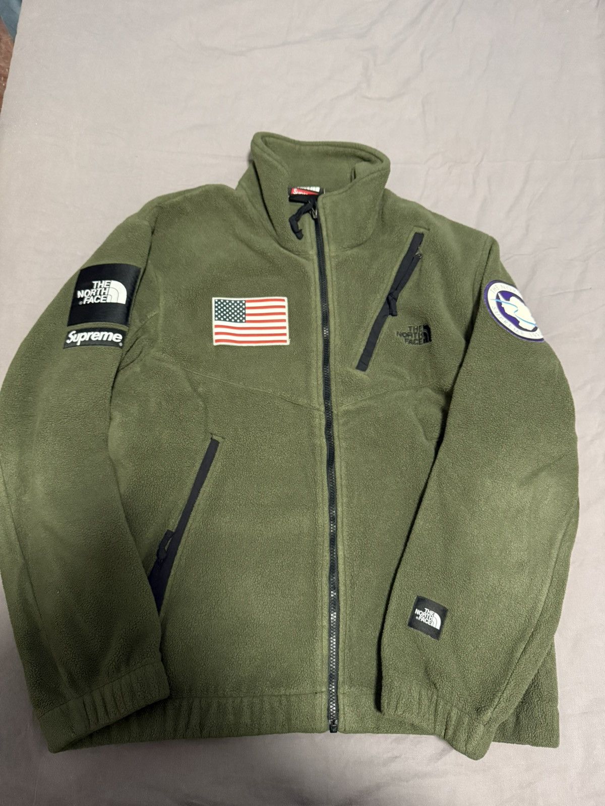 Supreme tnf north trans Antarctica expedition fleece Jacket