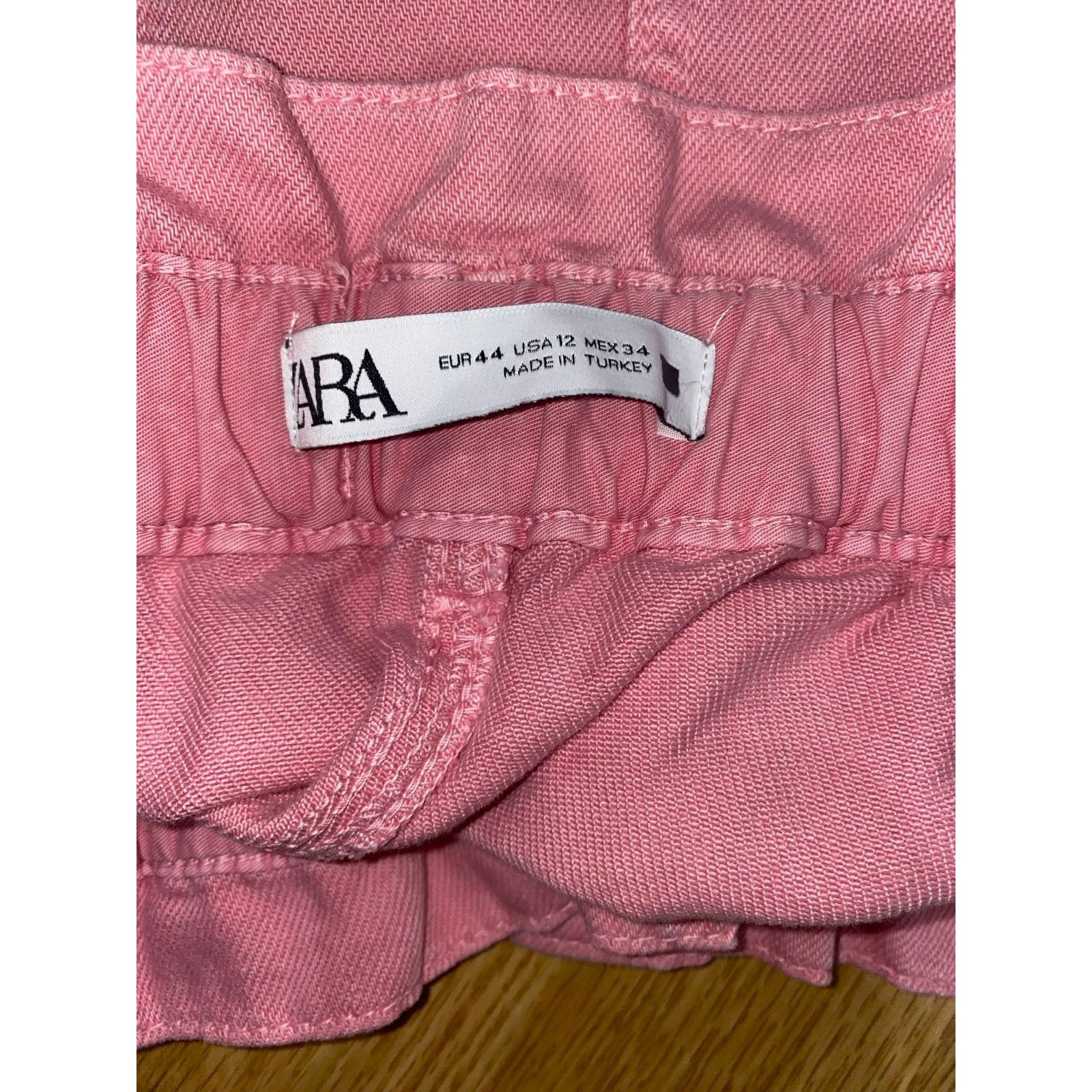 Zara Zara PAPER BAGCARROT LEGANKLE RIGID jean size 12 new Size 26" / US 2 / IT 38 - 4 Thumbnail
