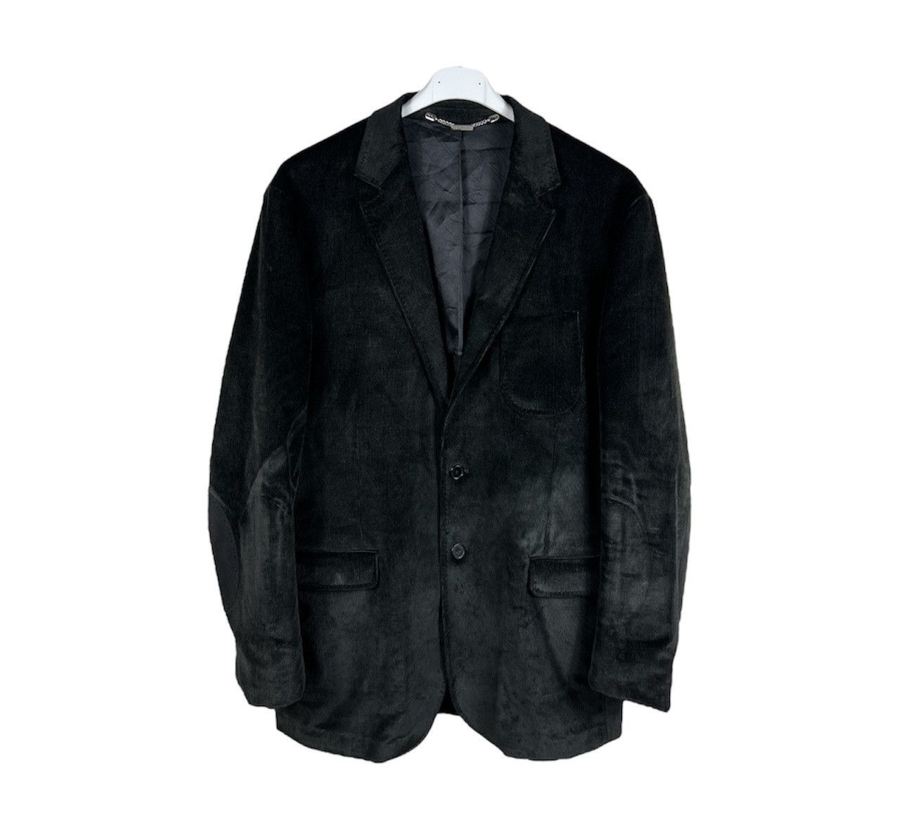 Dirk Bikkembergs Archive Dirk Bikkembergs corduroy black blazer jacket pocket Size US L / EU 52-54 / 3 - 1 Thumbnail