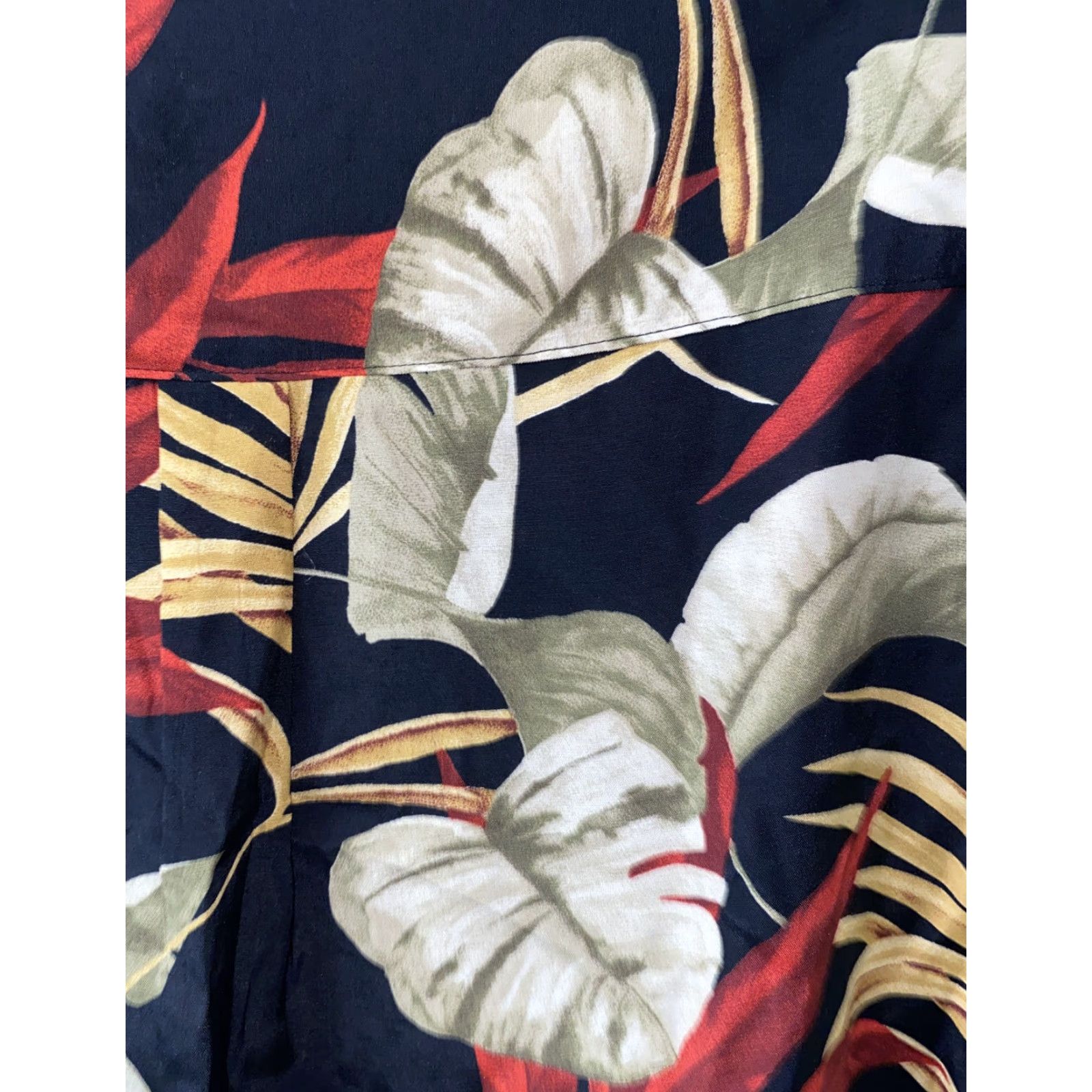 ALOHAS Straight Down Mens Multi Color USA Made Aloha Hawaiian Shirt Size L Size US L / EU 52-54 / 3 - 5 Thumbnail