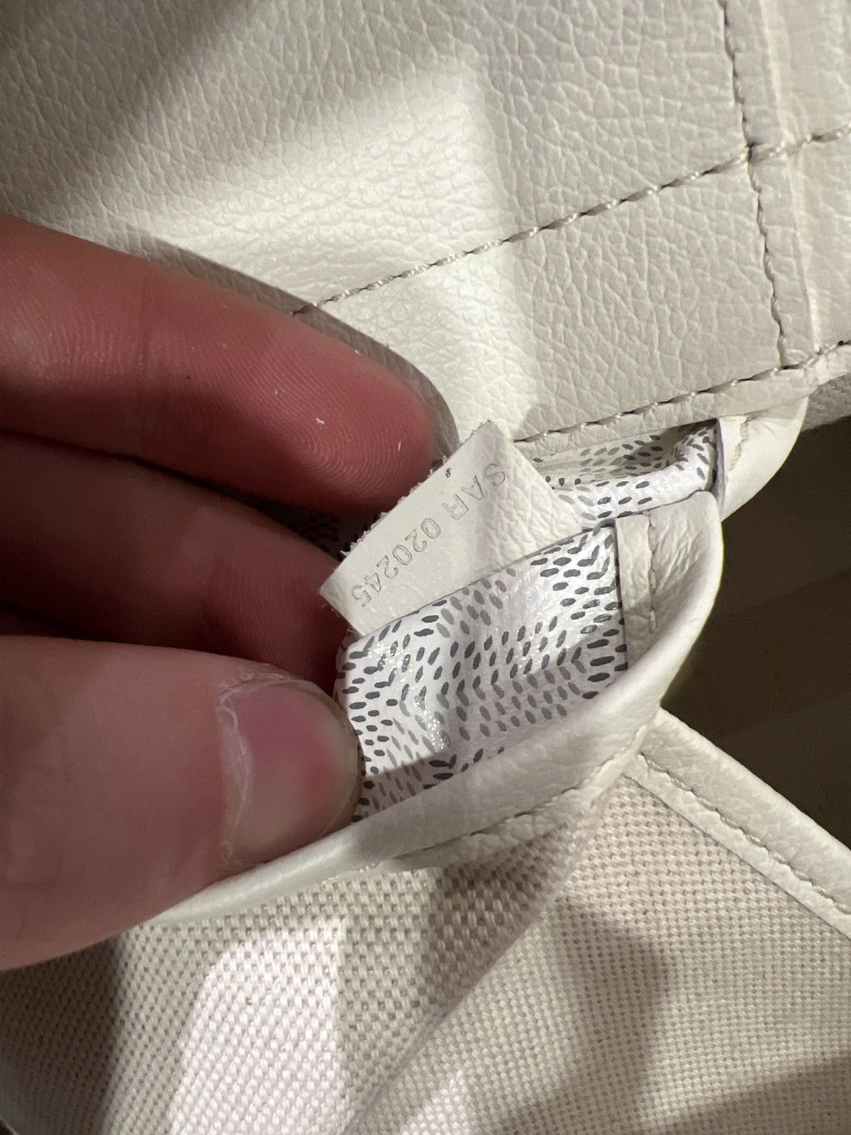 Goyard Goyard Rouette PM Handbag White Size ONE SIZE - 9 Thumbnail