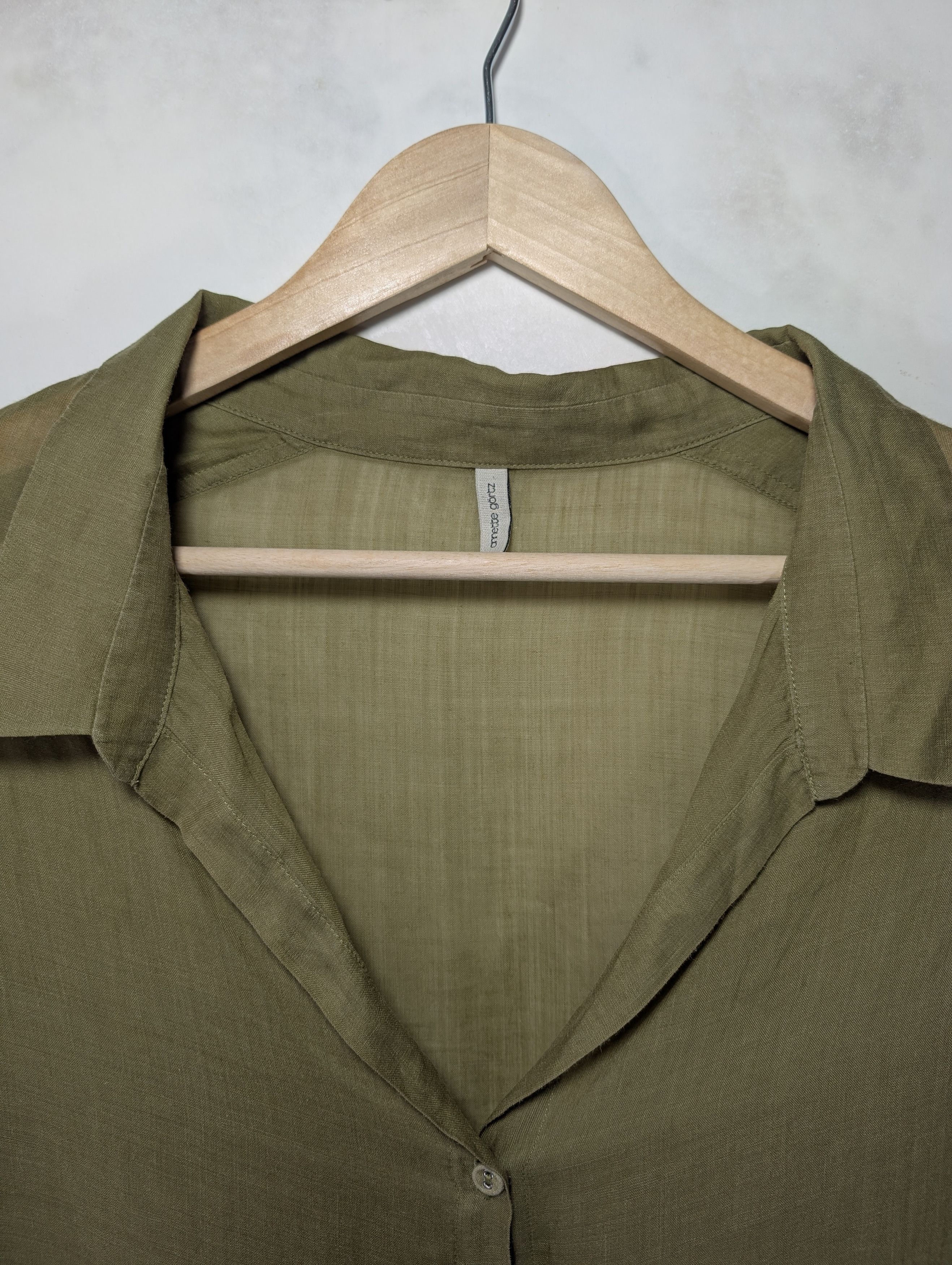Annette Gortz Annette Gortz Women’s Linen Long Oversized Shirt Size XL / US 12-14 / IT 48-50 - 2 Thumbnail