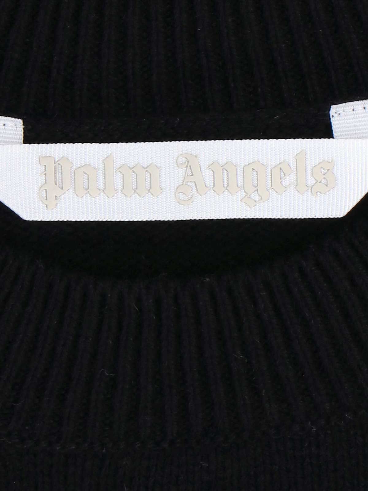 Palm Angels o1gr1nt0425 Classic Logo Sweater in Black Size S / US 4 / IT 40 - 4 Thumbnail