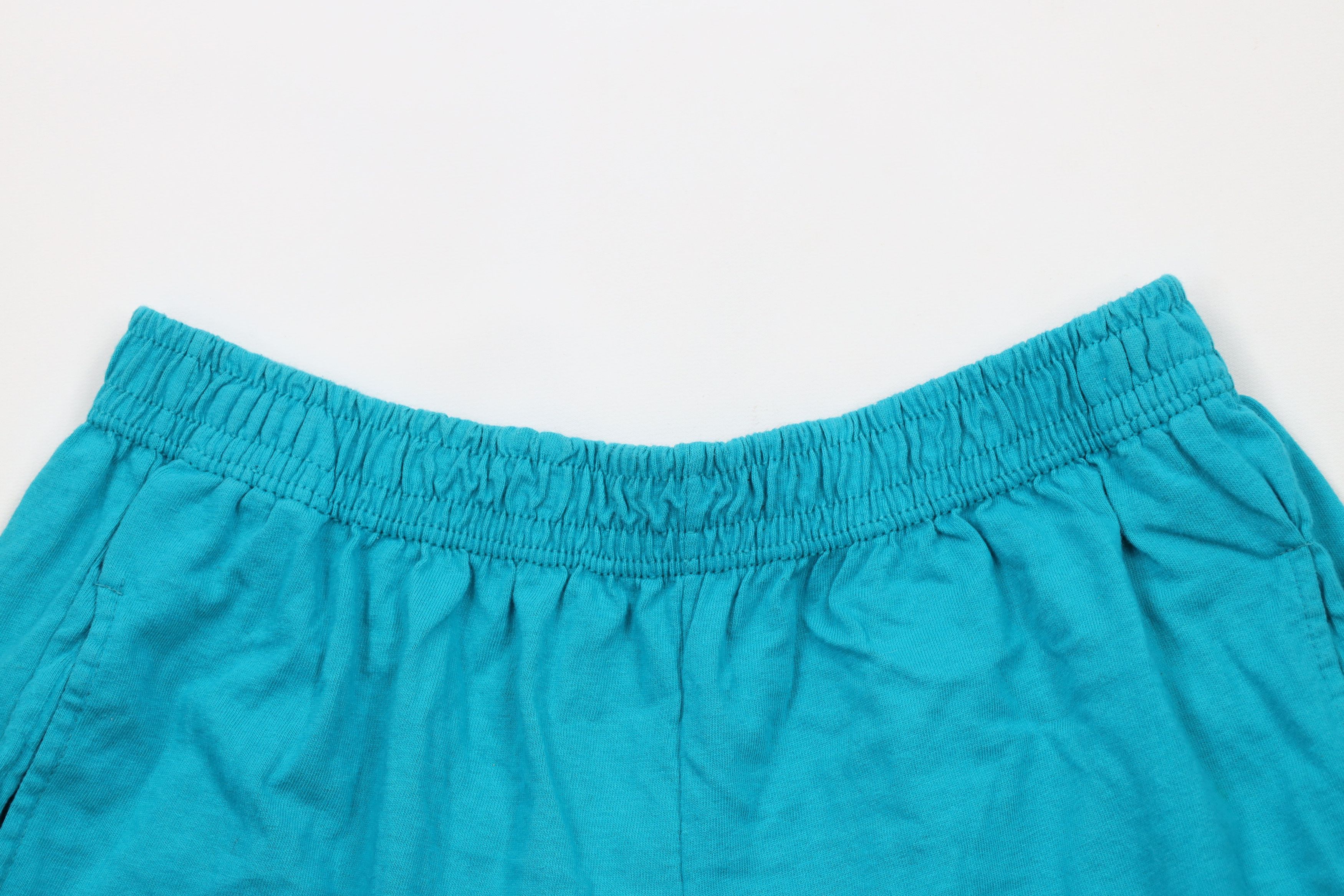 Vintage Vintage 90s Streetwear Above Knee Shorts Cotton Teal USA Size US 36 / EU 52 - 2 Thumbnail