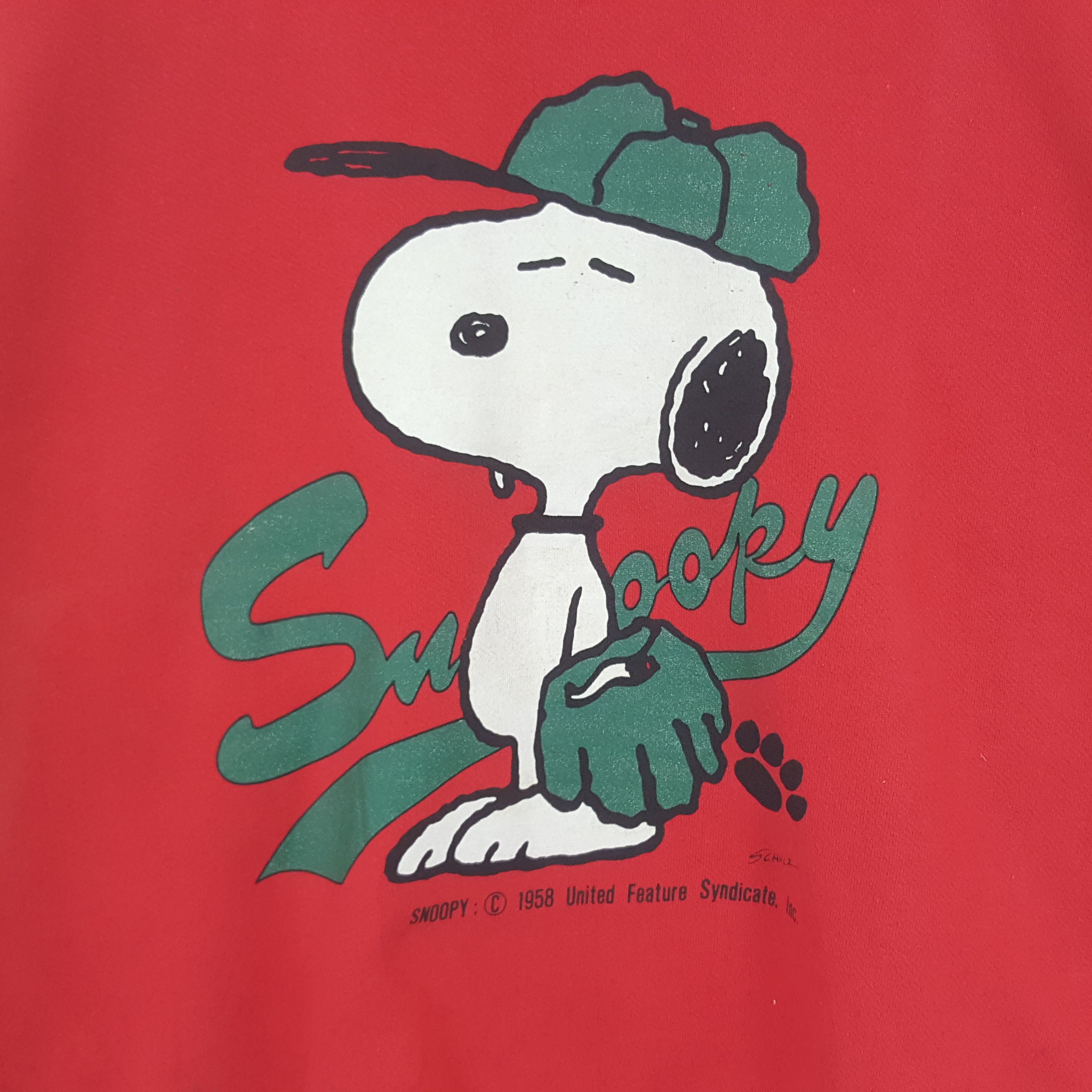 Cartoon Network × Peanuts × Vintage Vintage Snoopy Peanuts Cartoon Character Sweatshirt C279N21 Size US M / EU 48-50 / 2 - 2 Thumbnail