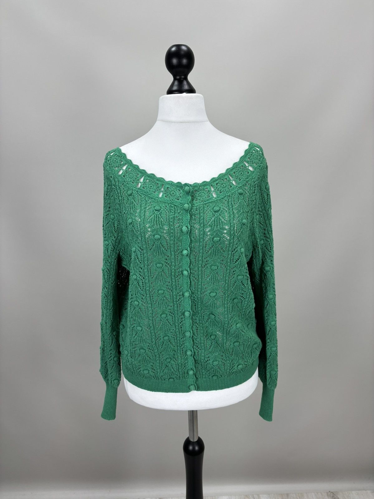 Sezane Womens sweater Sezane Size S Color Green Size S / US 4 / IT 40 - 1 Thumbnail