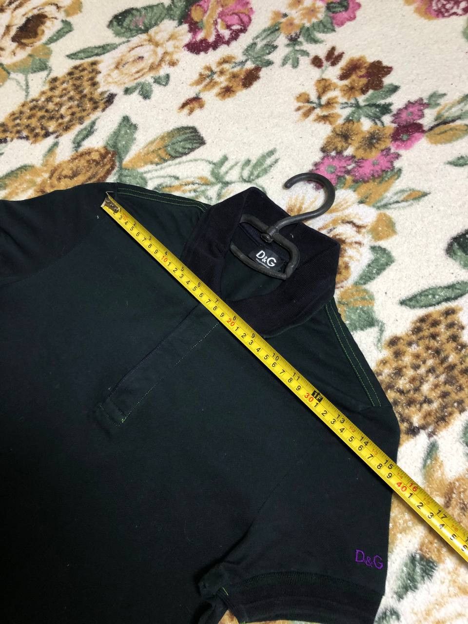 Dolce & Gabbana D&G Dolce & Gabbana Polo Shirt Dark Gray IT 54 Men’s Size US XS / EU 42 / 0 - 8 Thumbnail