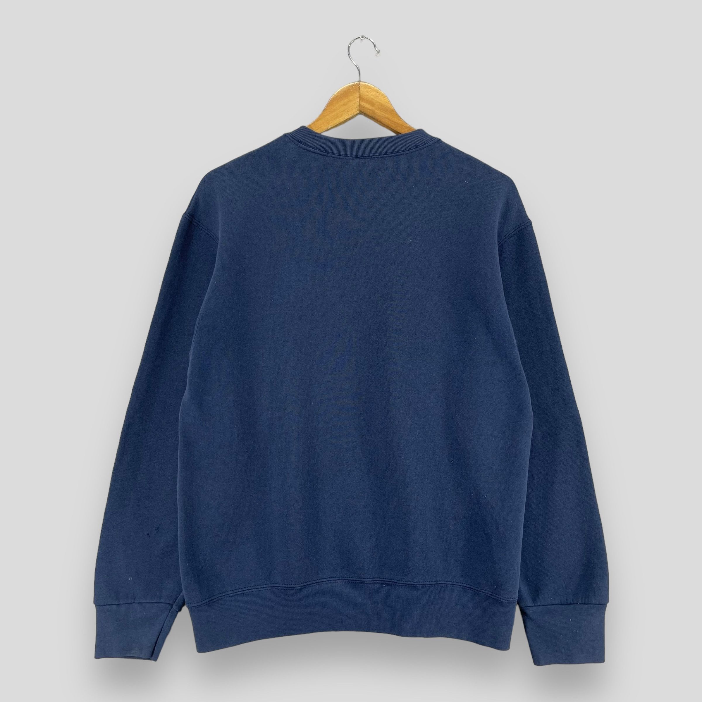 American Apparel × Vintage Vintage Plain Blue Usa National Flag Embroidery Sweatshirt Size US M / EU 48-50 / 2 - 9 Thumbnail