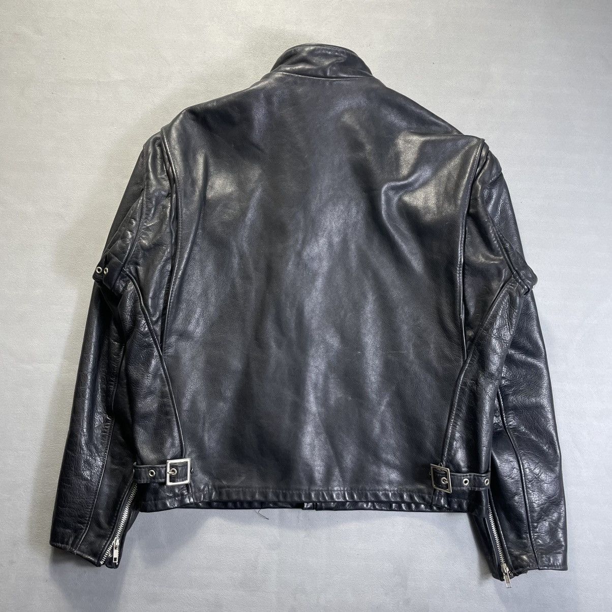 Schott Schott 141 Cowhide Leather Single Riders Jacket Blouson Size US XS / EU 42 / 0 - 13 Thumbnail