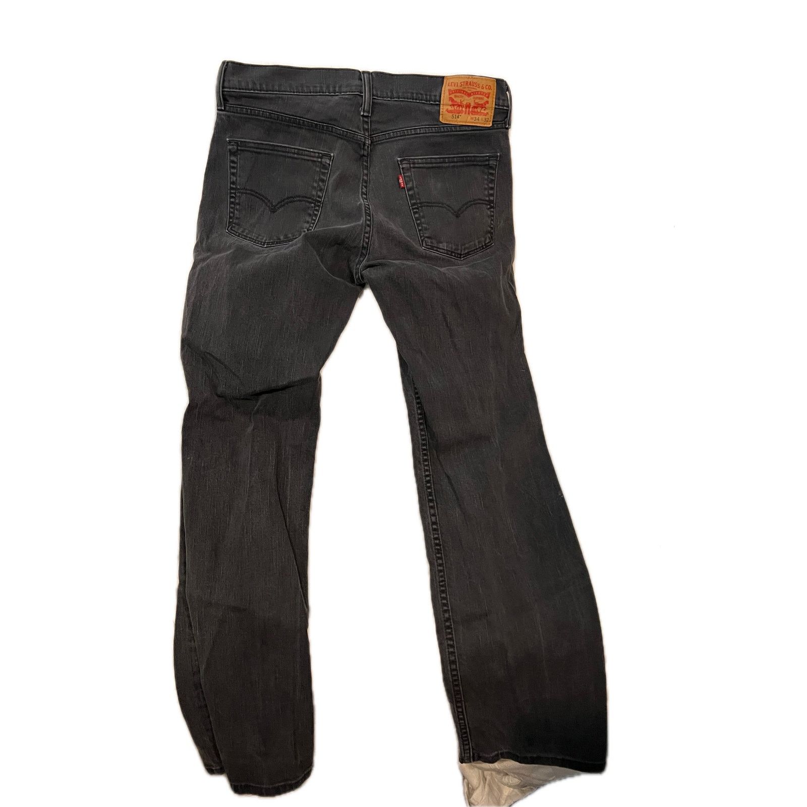 Levi's Levi's 514 Regular Fit Straight Leg Jean 34x32 Size US 34 / EU 50 - 2 Thumbnail