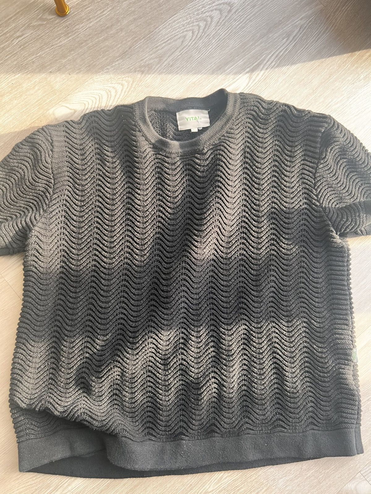 YITAI Yitai Black Shale Stitch T-Shirt, Size M Size US M / EU 48-50 / 2 - 3 Thumbnail