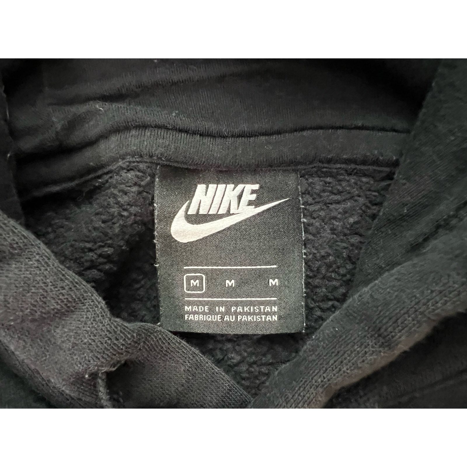 Nike Nike Black and White Pullover Hoodie Sweatshirt Medium Size US M / EU 48-50 / 2 - 3 Thumbnail