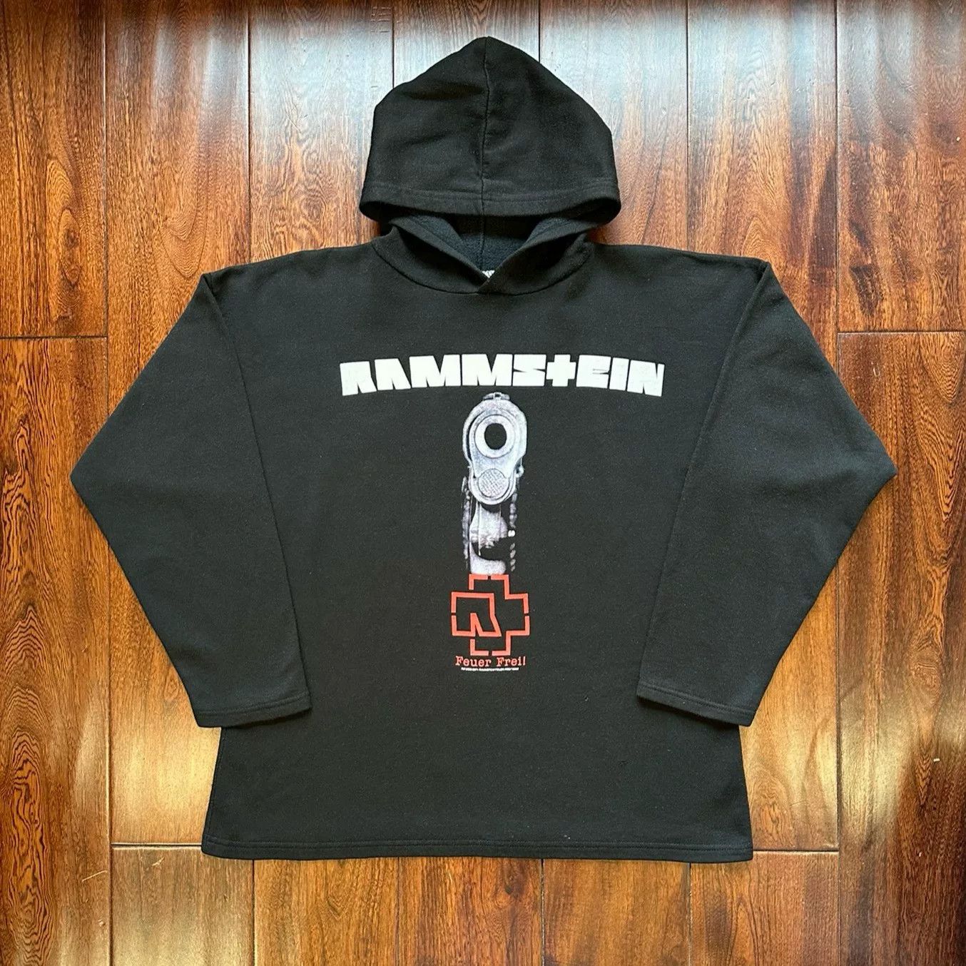 Vintage Vintage Rammstein 2002 Official Hoodie Size US M / EU 48-50 / 2 - 1 Thumbnail
