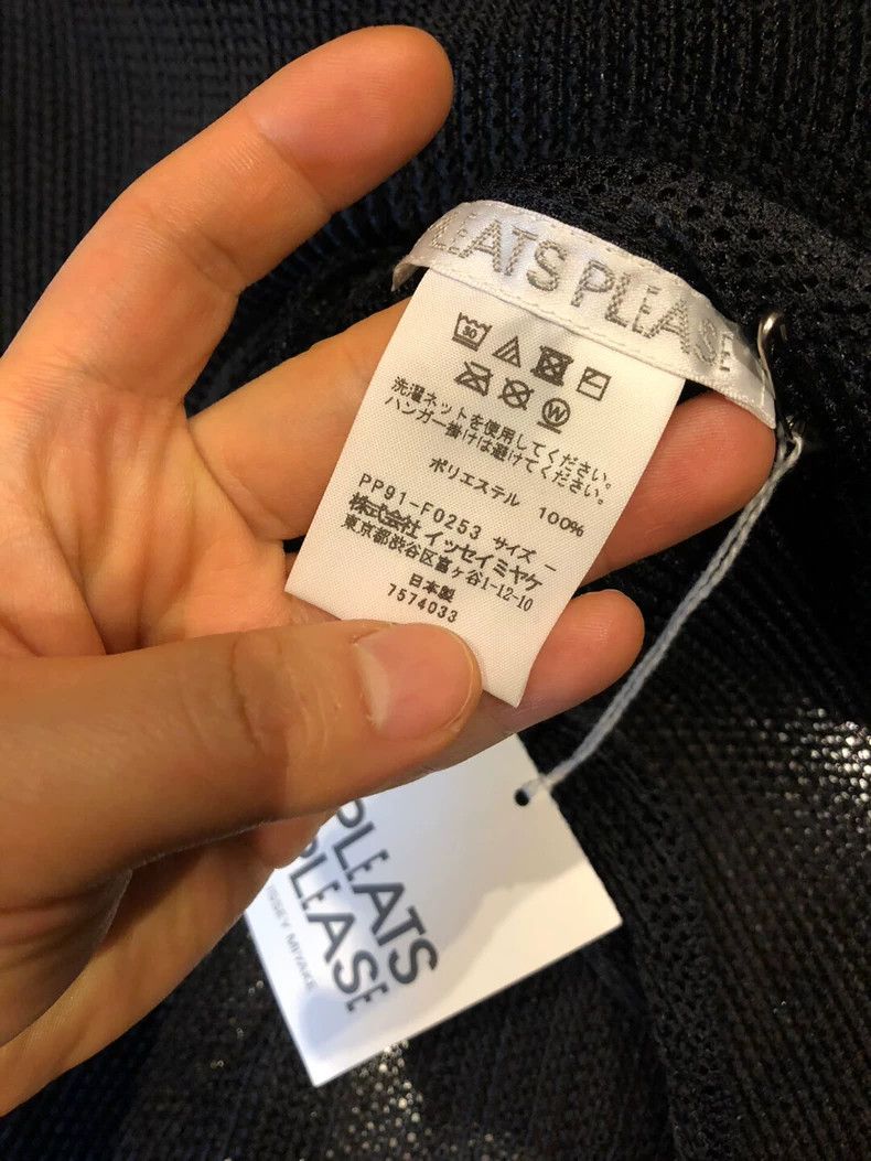 Issey Miyake issey miyake siz：one size Pleated transparent cardigan 250 Size XXS / US 00 / IT 34 - 7 Thumbnail