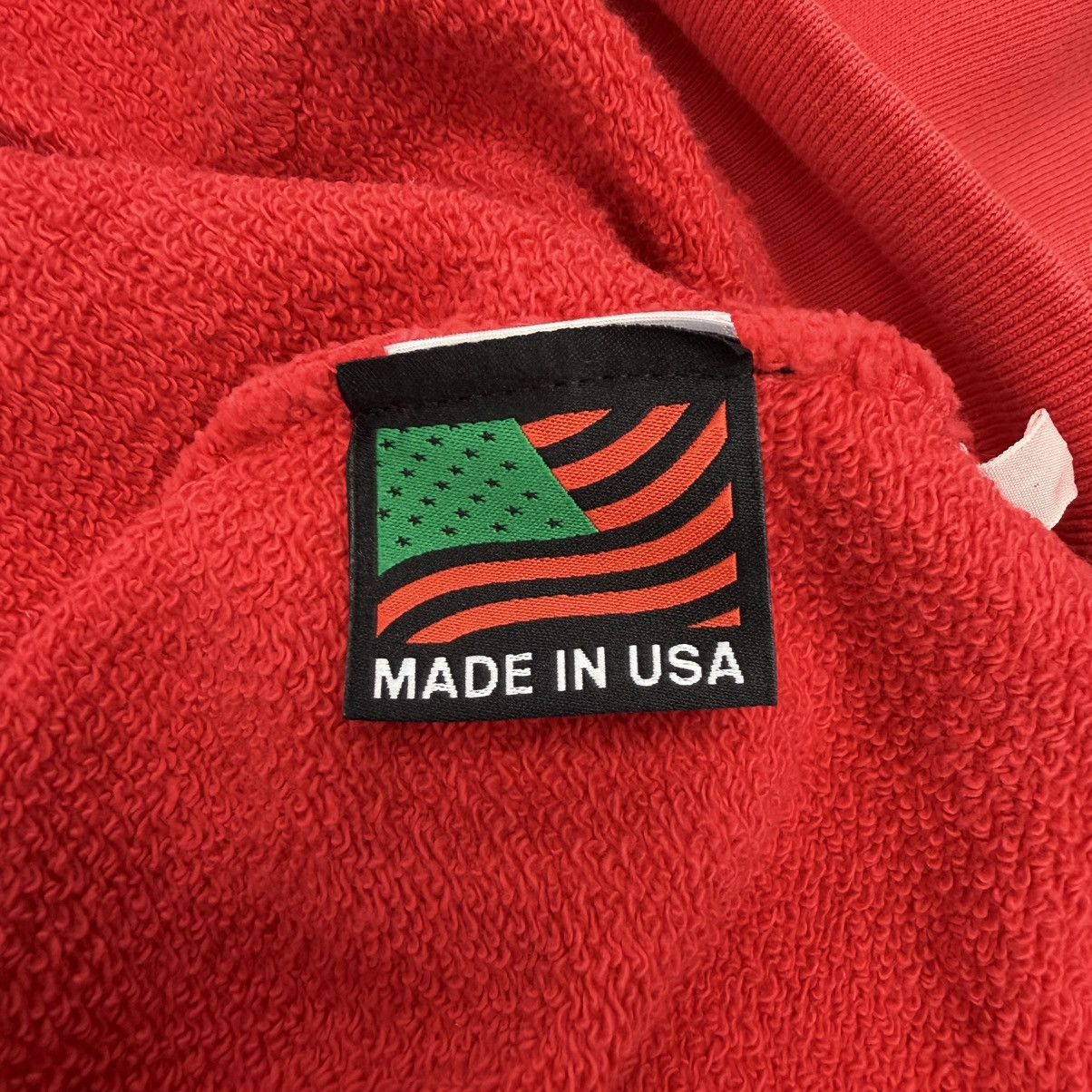 DENIM TEARS Denim Tears Embroidered Logo Hoodie Red Size US L / EU 52-54 / 3 - 6 Thumbnail