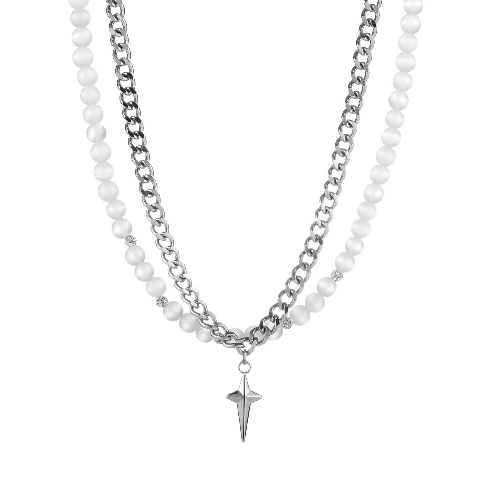 Jewelry Double Layered STAR Necklace Size ONE SIZE - 2 Thumbnail