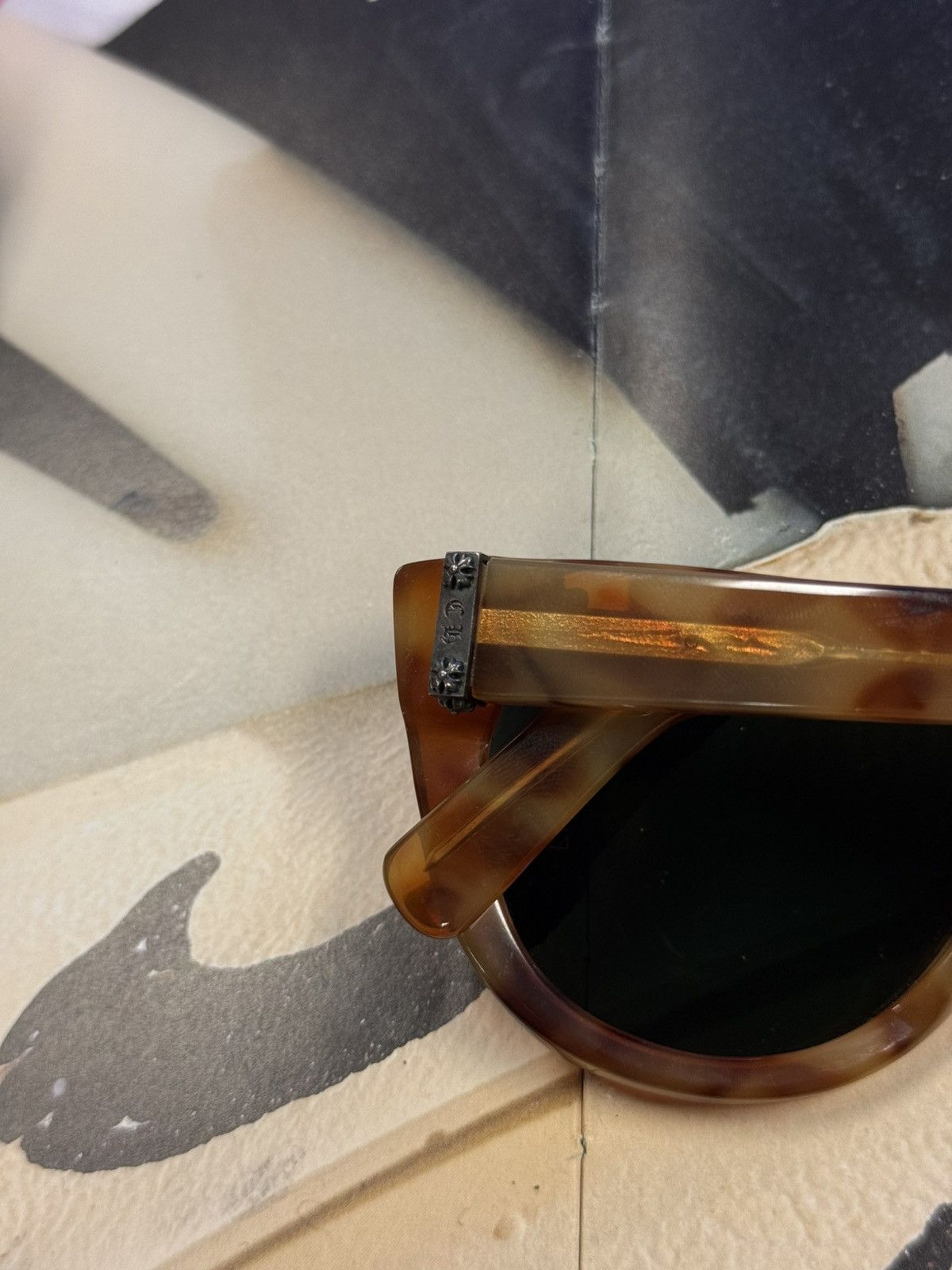 Chrome Hearts Chrome Hearts “LunchF**CKs” Sunglasses W Case Size ONE SIZE - 9 Thumbnail