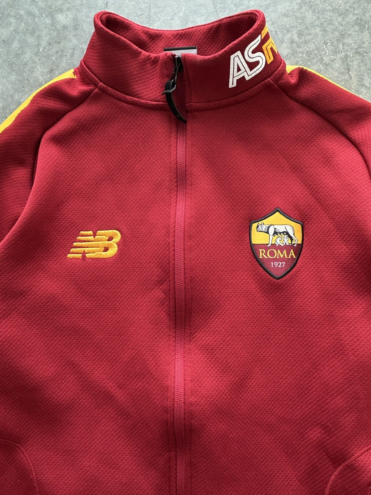 New Balance New Balance AS Roma Track Jacket Size US M / EU 48-50 / 2 - 2 Thumbnail