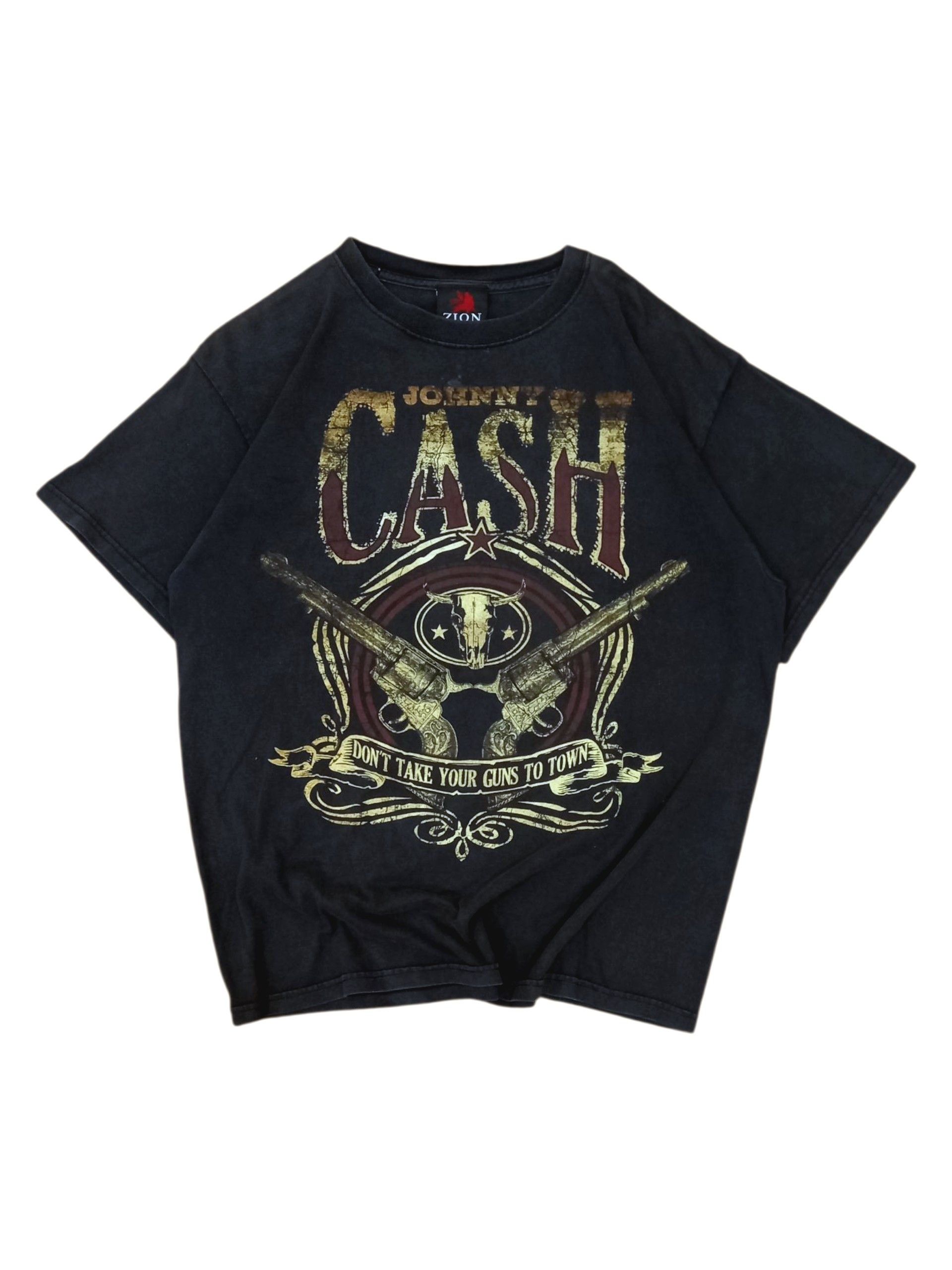 Zion Rootswear Vintage Johnny Cash Band Tee Size US L / EU 52-54 / 3 - 1 Thumbnail