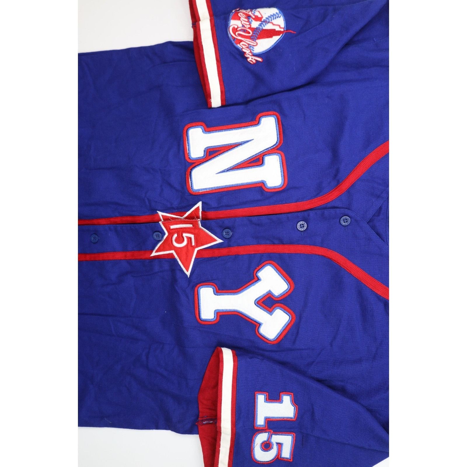 Vintage Vintage 90s Negro League New York Baseball Jersey Set Size US XXL / EU 58 / 5 - 6 Thumbnail