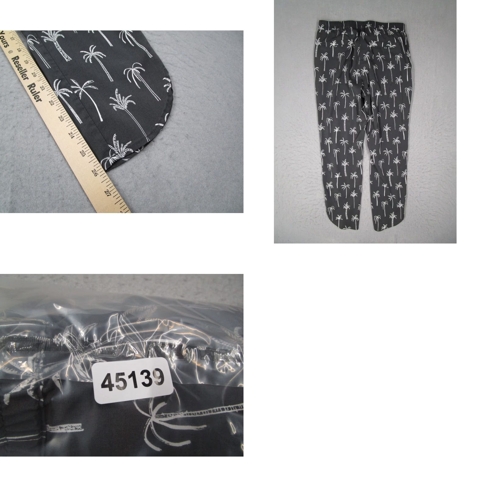 Marine Layer Marine Layer Pants Women Small Gray Floral Allison Jogger Beach Travel 28x26 Size 28" / US 6 / IT 42 - 8 Thumbnail