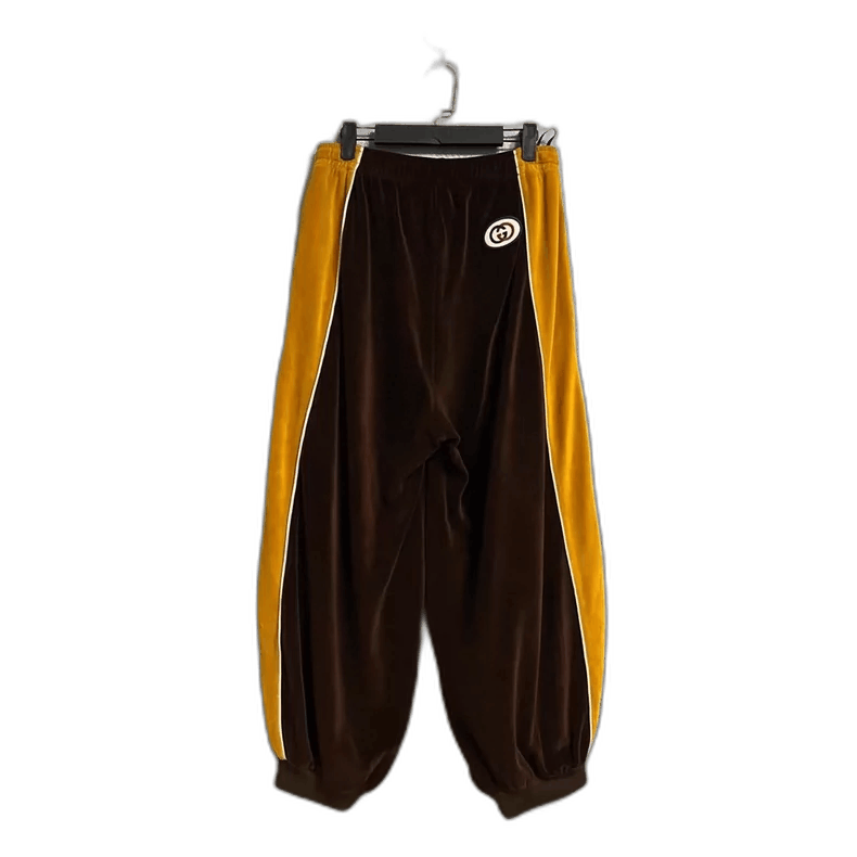 Gucci Gucci Velvet Pants with Logo Tag-yf Size US 26 / EU 42 - 1 Thumbnail