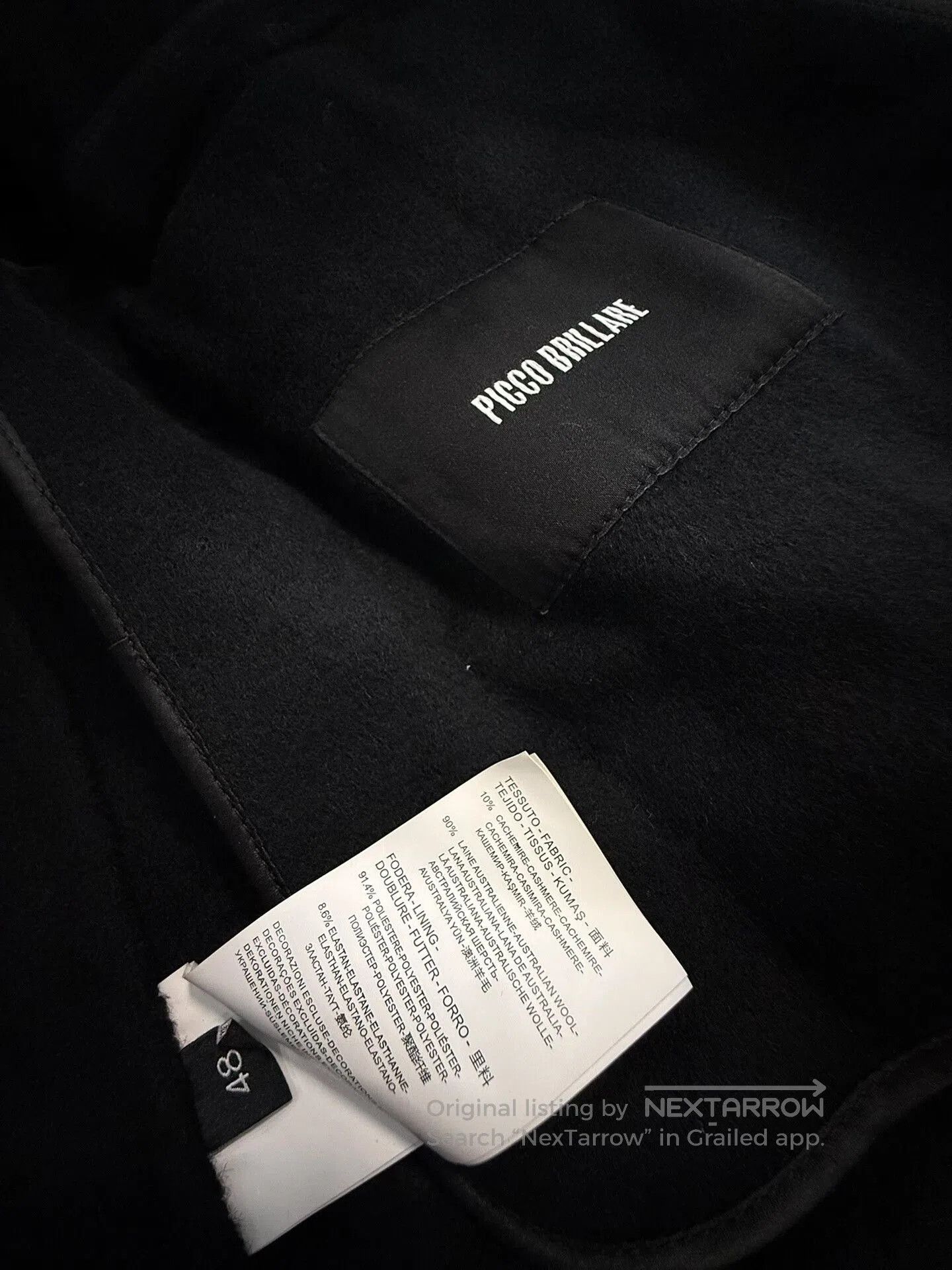 Other Designer Brand Cashmere Overcoat. Size US M / EU 48-50 / 2 - 6 Thumbnail