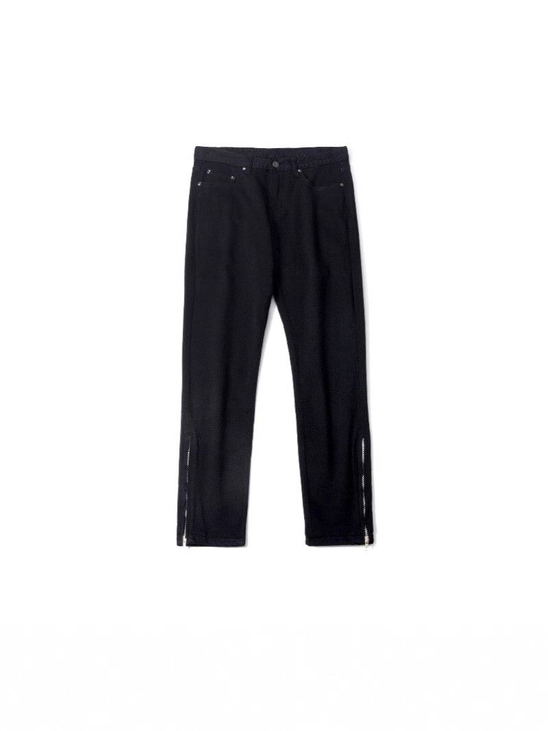 Japanese Brand × Jean Retro loose zipper high street jeans Size US 32 / EU 48 - 5 Thumbnail