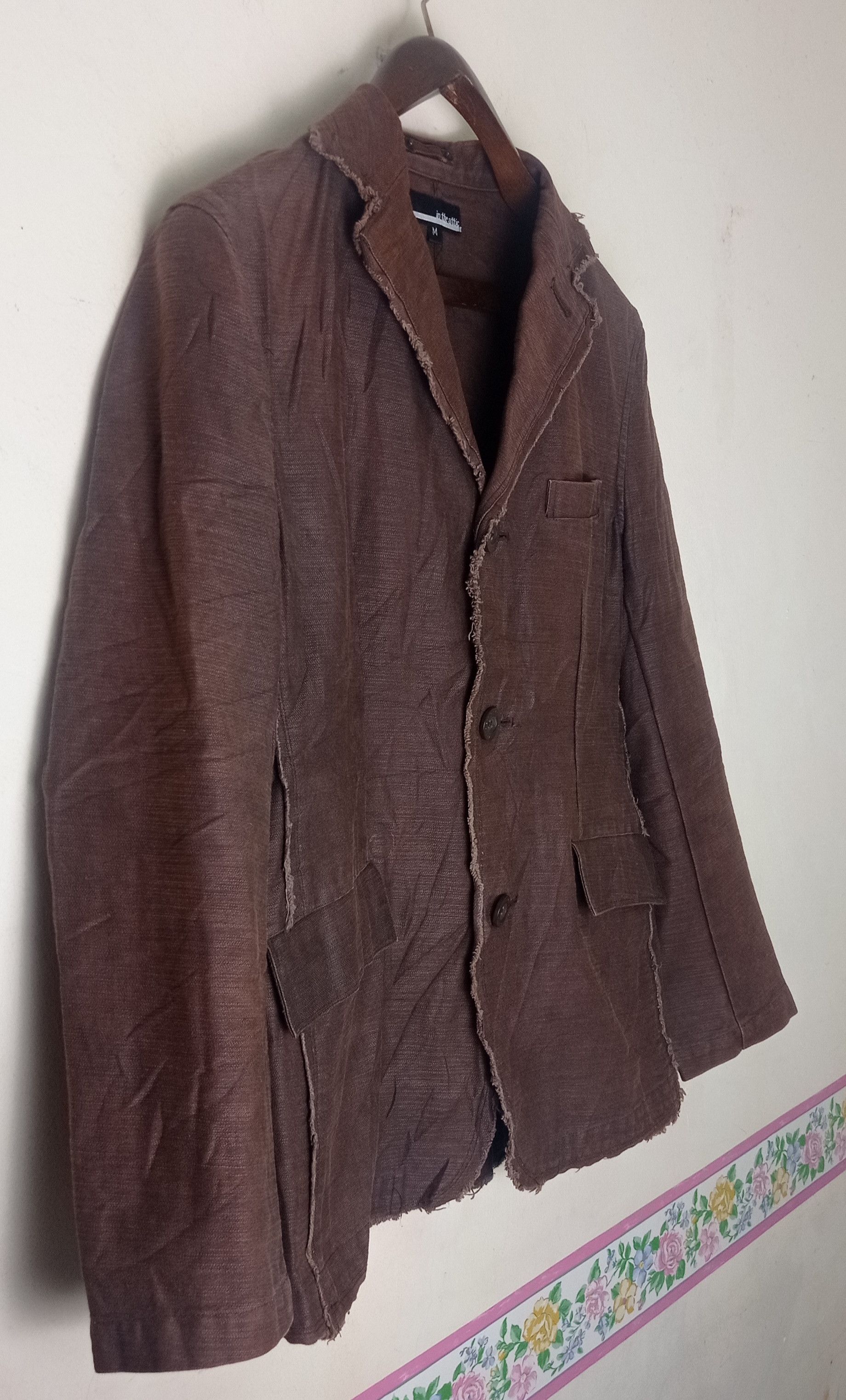 In The Attic Japanese Brand In the attic Homme denim Jacket Punk style Size US M / EU 48-50 / 2 - 3 Thumbnail