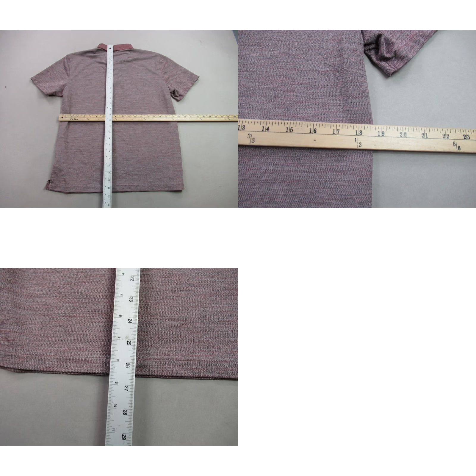 UNTUCKit UNTUCKit Polo Shirt Mens M Short Sleeve Lightweight Pink Golf Casual Size US M / EU 48-50 / 2 - 8 Thumbnail