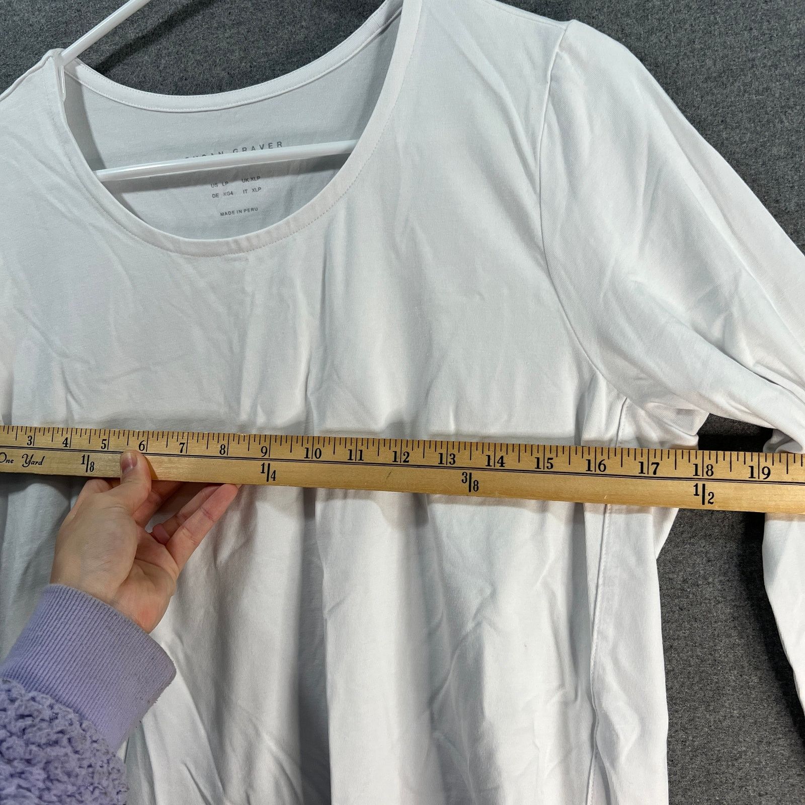 Other Susan Graver Weekend Essentials Petite Comfy Cotton Size L / US 10 / IT 46 - 7 Thumbnail