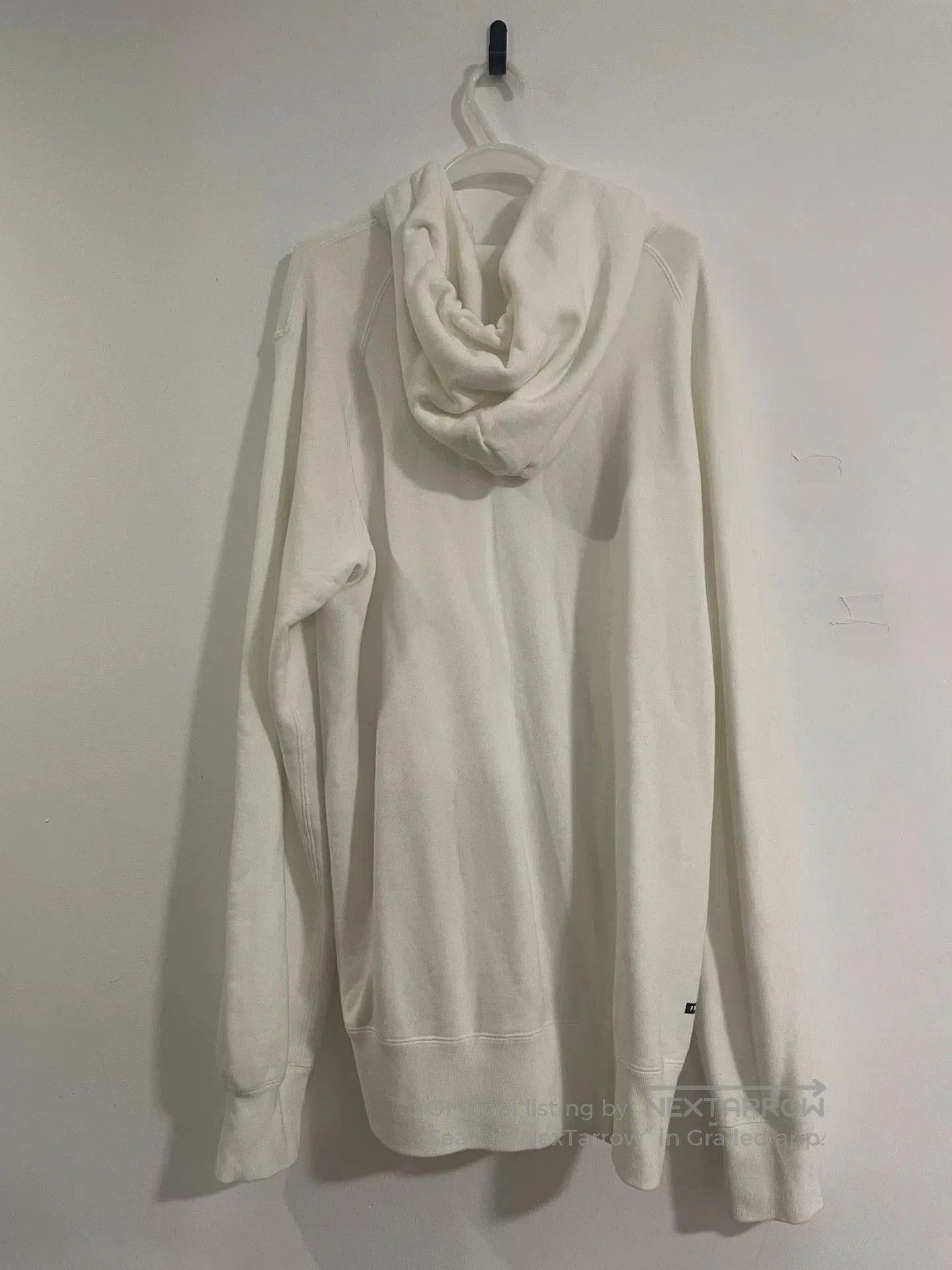 Sacai Sacai White Hooded Sweatshirt Jacket. Size M / US 6-8 / IT 42-44 - 2 Thumbnail