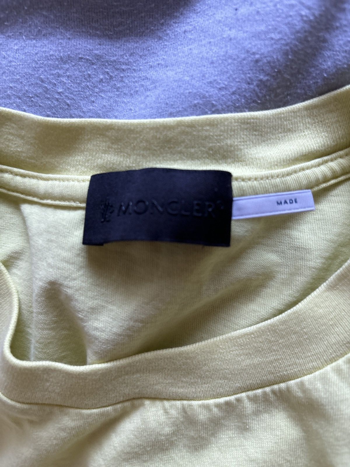 Moncler Moncler Split Logo Graphic T-Shirt Size US XL / EU 56 / 4 - 4 Thumbnail