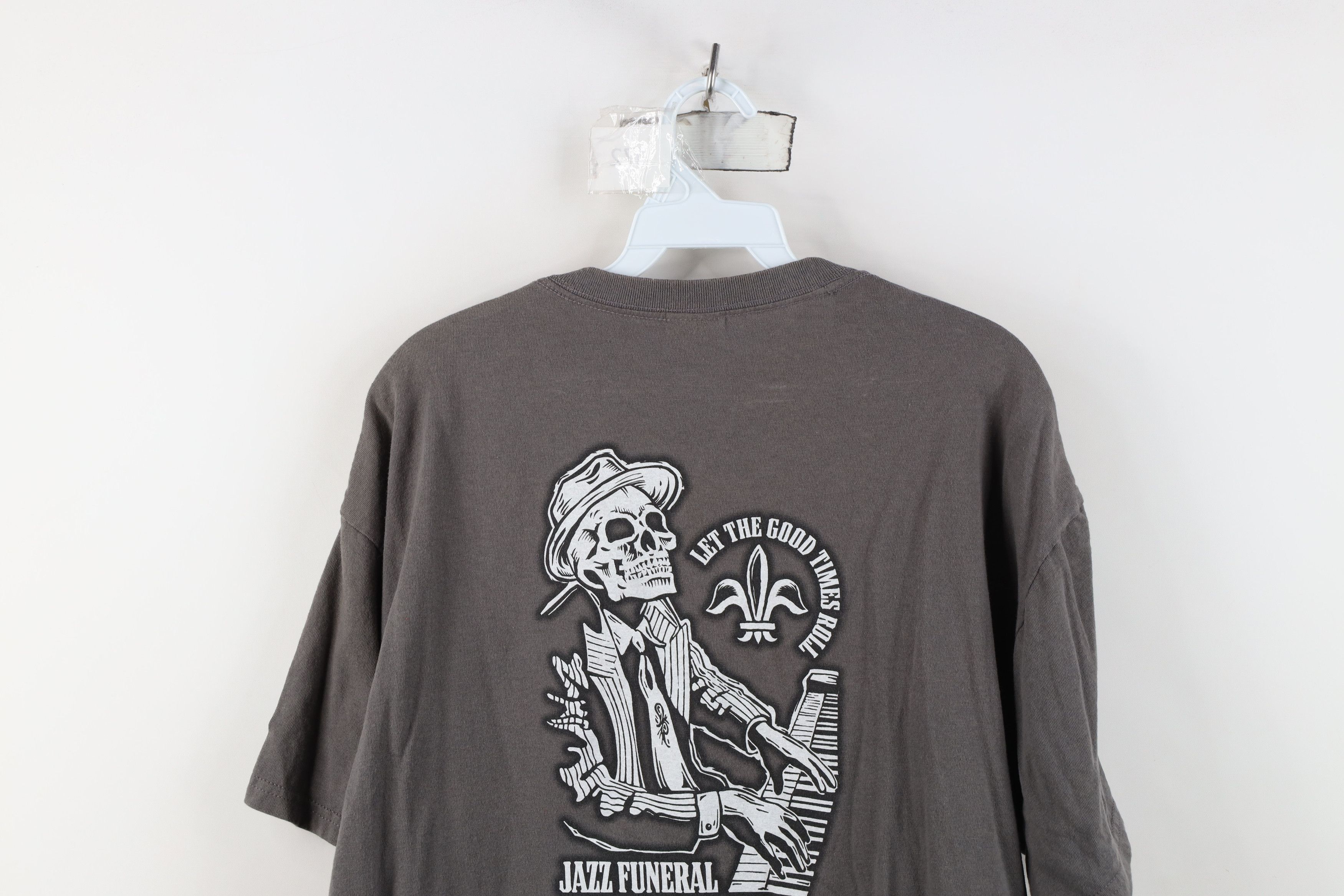 Vintage Vintage Y2K Streetwear Good Times Roll Jazz Funeral T-Shirt Size US L / EU 52-54 / 3 - 14 Thumbnail