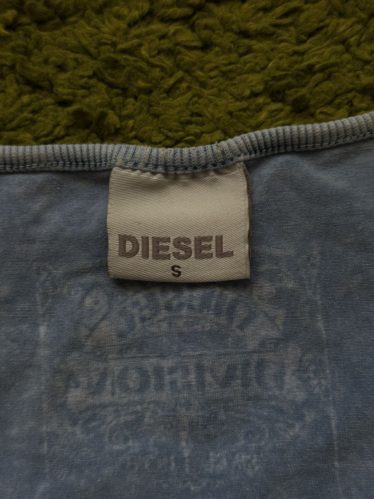 Diesel Diesel 2000s vintage Y2K denim pattern opium style tank top Size S / US 4 / IT 40 - 5 Thumbnail